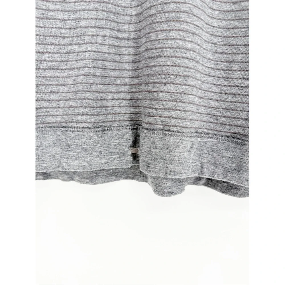 Lululemon Double Up Reversible Turtleneck Top Women's 10 Grey